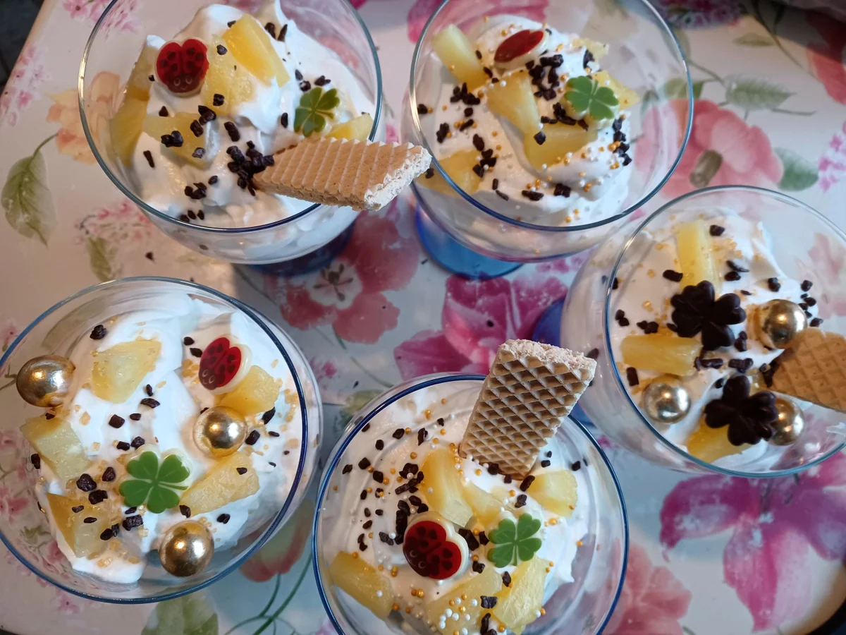 Kokos - Sahne - Dessert zur kochbar Challenge Dezember 2022 - Rezept - Bild Nr. 16351