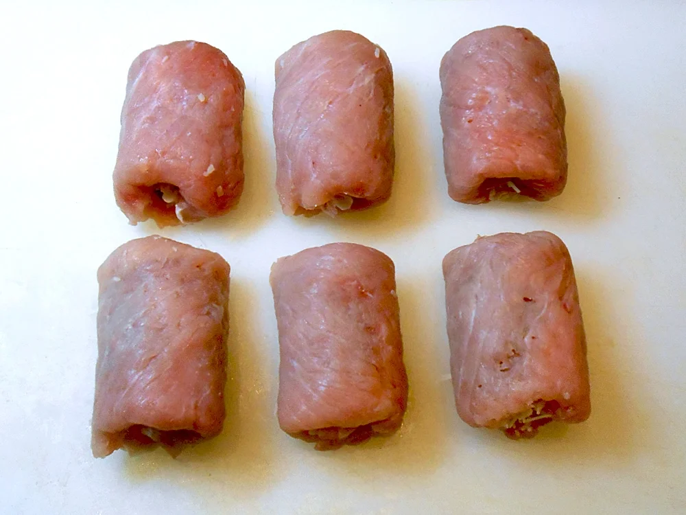 Rezept: Mini-Rouladen mit fast mediteraner Füllung Bild Nr. 16349 Mini-Rouladen mit fast mediteraner Füllung - Rezept - Bild Nr. 16349