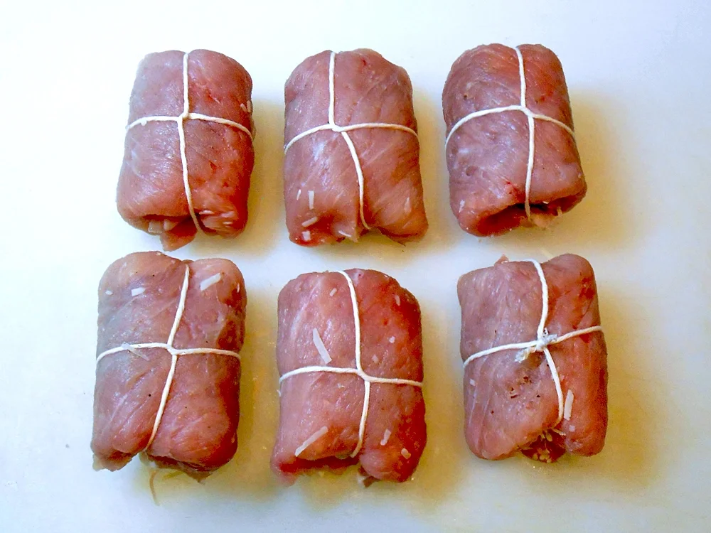 Rezept: Mini-Rouladen mit fast mediteraner Füllung Bild Nr. 16350 Mini-Rouladen mit fast mediteraner Füllung - Rezept - Bild Nr. 16350