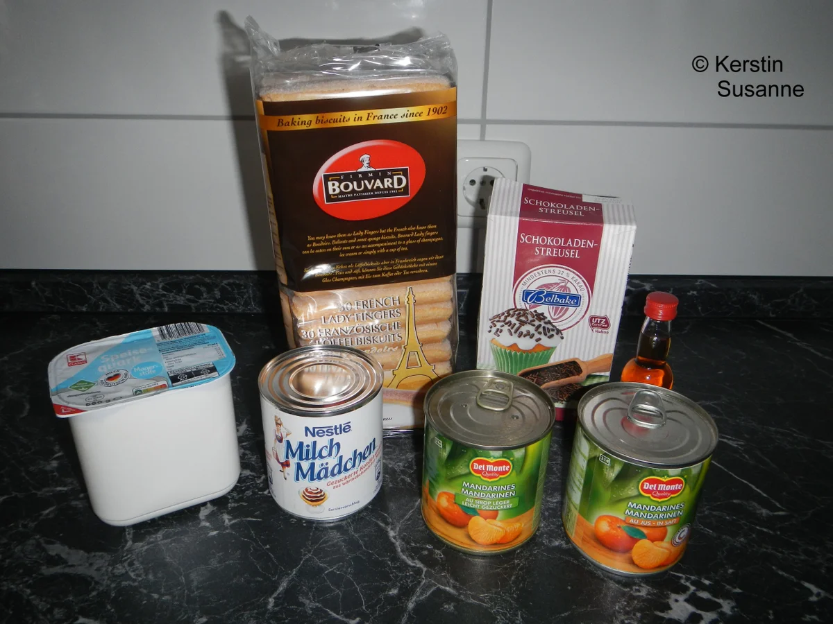 Mandarinen-Quark-Dessert - Rezept - Bild Nr. 16345