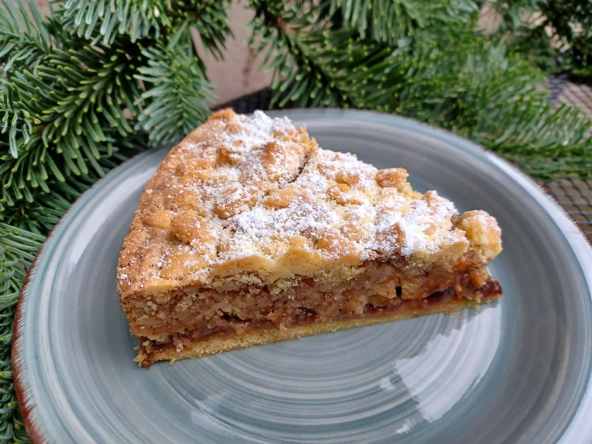 Rezept: Nusskuchen mit Pflaumenmus Bild Nr. 16345 Nusskuchen mit Pflaumenmus - Rezept - Bild Nr. 16345