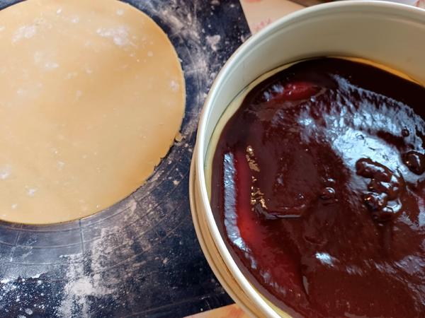 Nusskuchen mit Pflaumenmus - von loewe_bs