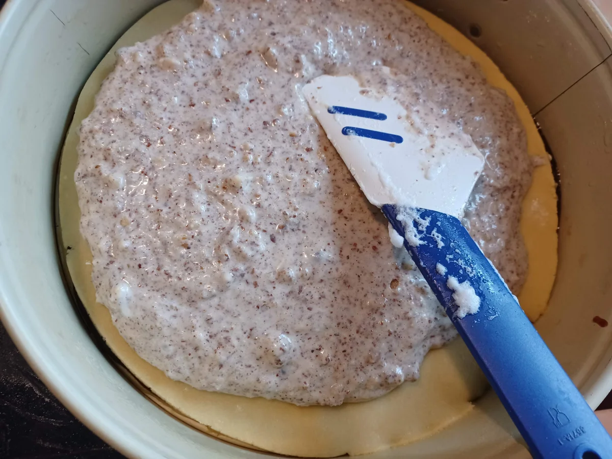 Rezept: Nusskuchen mit Pflaumenmus Bild Nr. 16353 Nusskuchen mit Pflaumenmus - Rezept - Bild Nr. 16353