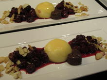 Dessert: Eierlikör-Pannacotta mit Rotweinkirschen - Rezept - Bild Nr. 16344