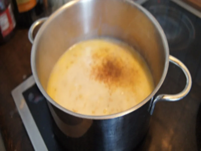 Bratfisch mit Bechamelkartoffeln und Chinakohlsalat - Rezept - Bild Nr. 16353