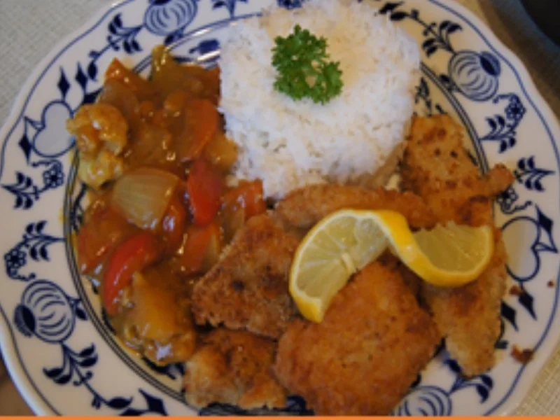 Mini-Knusper-Bratfisch mit Wok-Gemüse und Basmatireis - Rezept - Bild Nr. 18