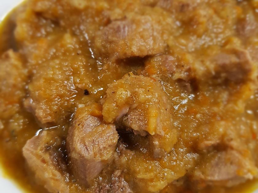Fleisch Schaf: Lamm Gemüsecreme Topf - einfach - von widder1987