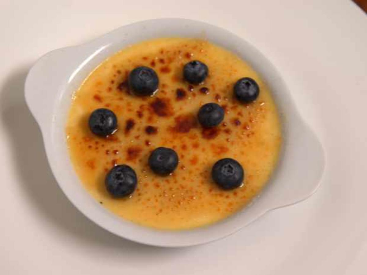 Creme Brûlée mit Früchten - Rezept - Bild Nr. 2