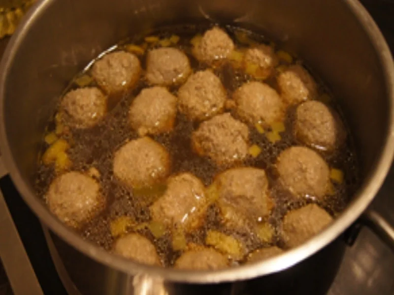 Rezept: Suppe aus Gans-und Gemüseresten mit Gänseleberknödel Bild Nr. 10 Suppe aus Gans-und Gemüseresten mit Gänseleberknödel - Rezept - Bild Nr. 10