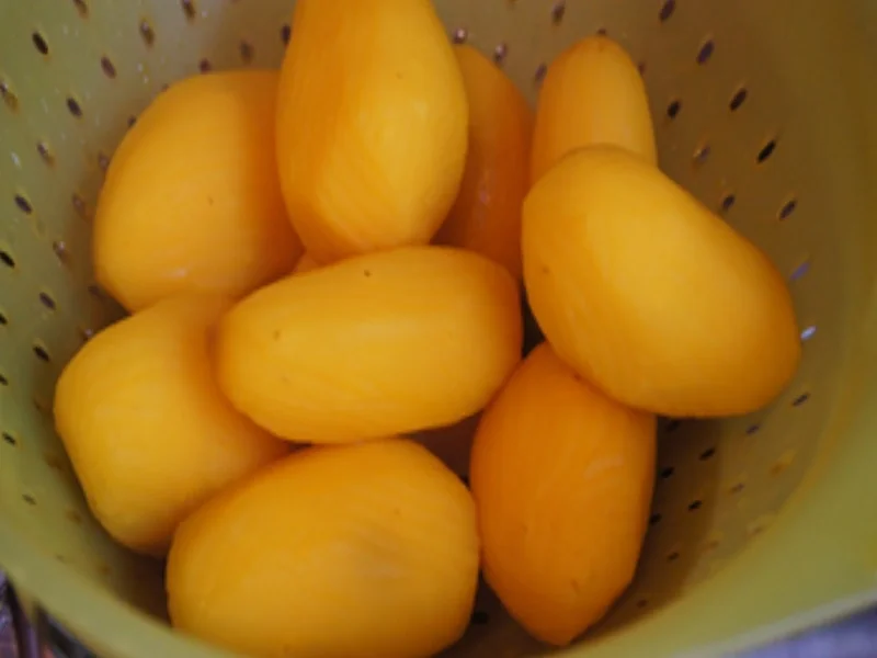 Schinkeneisbein mit heller Sauce, pikanten Sauerkraut und Salz-Kartoffeln - Rezept - Bild Nr. 16356