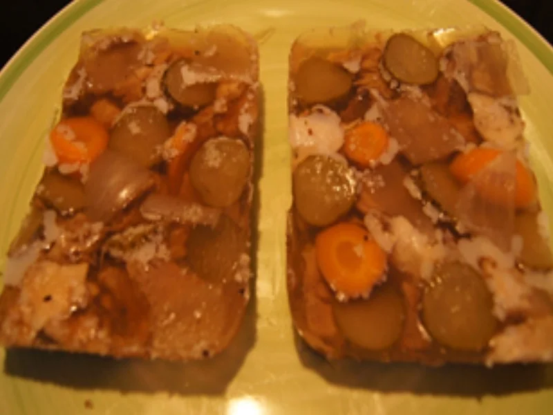 Rezept: Schinkeneisbeinsülze Bild Nr. 16347 Schinkeneisbeinsülze - Rezept - Bild Nr. 16347