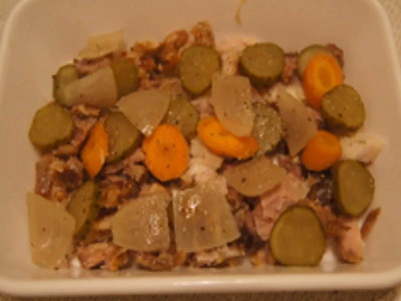 Rezept: Schinkeneisbeinsülze Bild Nr. 16348 Schinkeneisbeinsülze - Rezept - Bild Nr. 16348