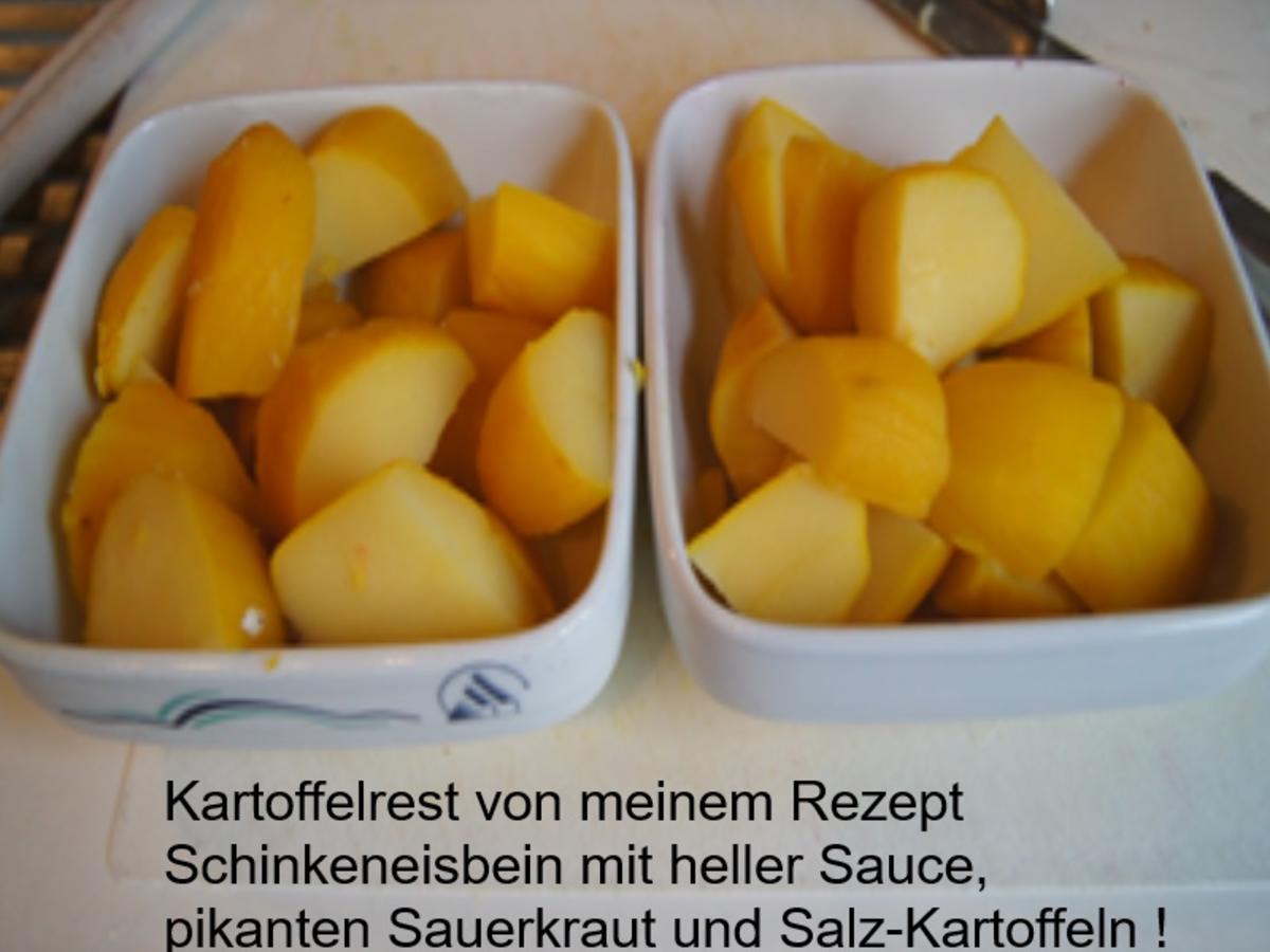 Champignons in Knoblauch-Kokosmilch-Sauce mit Rote-Bete-Salat und Salz-Kartoffeln - Rezept - Bild Nr. 11