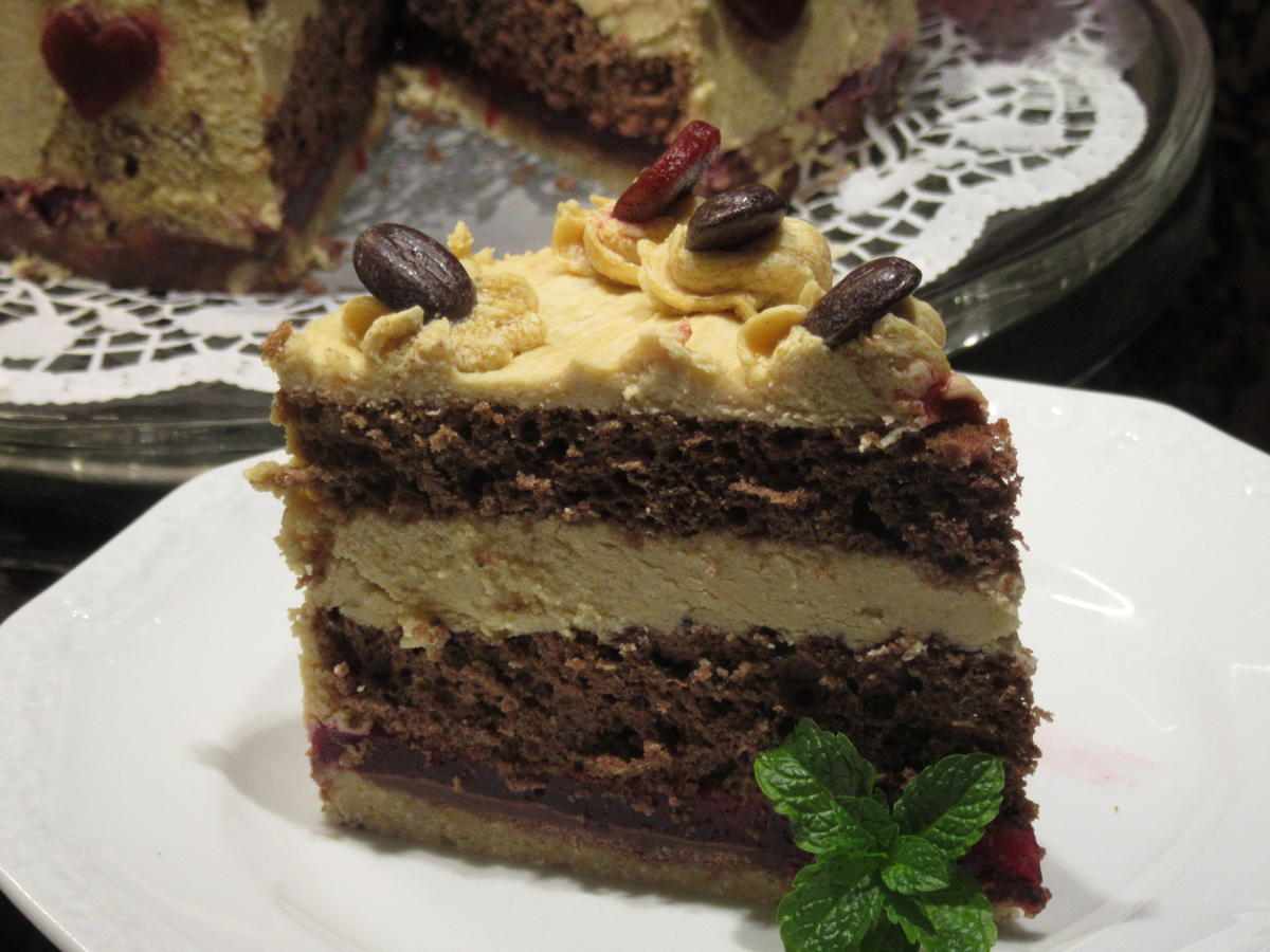 Backen: Buttercremetorte Irish Coffee - von lunapiena