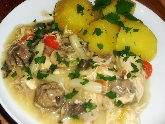 Hühnerfrikassee Berliner Art- kulinarische Weltreise 01-2023 - Rezept - Bild Nr. 2