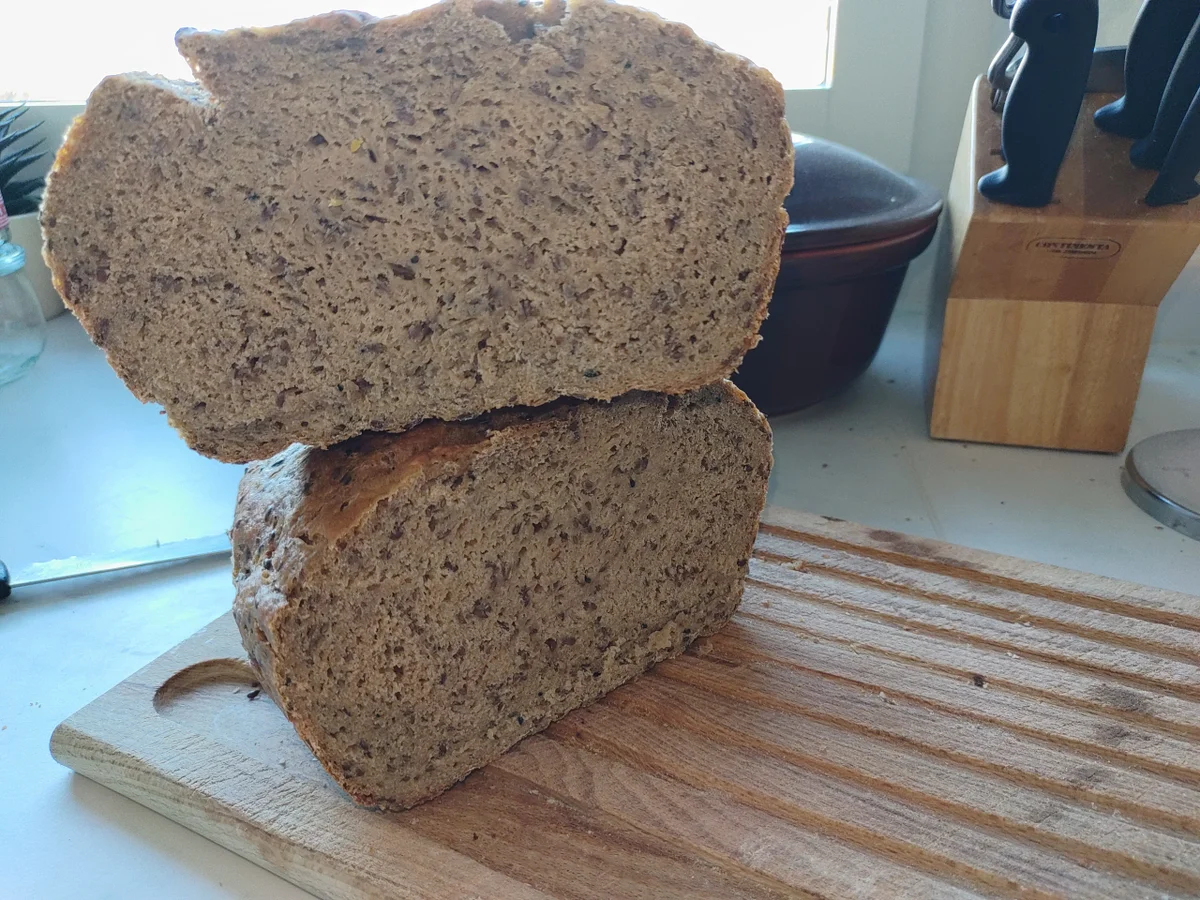 Mischbrot aus dem Römertopf II - Rezept - Bild Nr. 16348