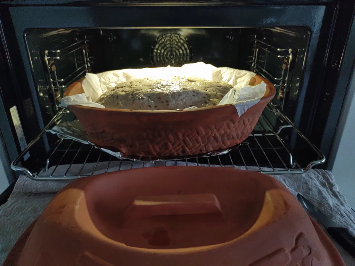 Mischbrot aus dem Römertopf II - Rezept - Bild Nr. 16349