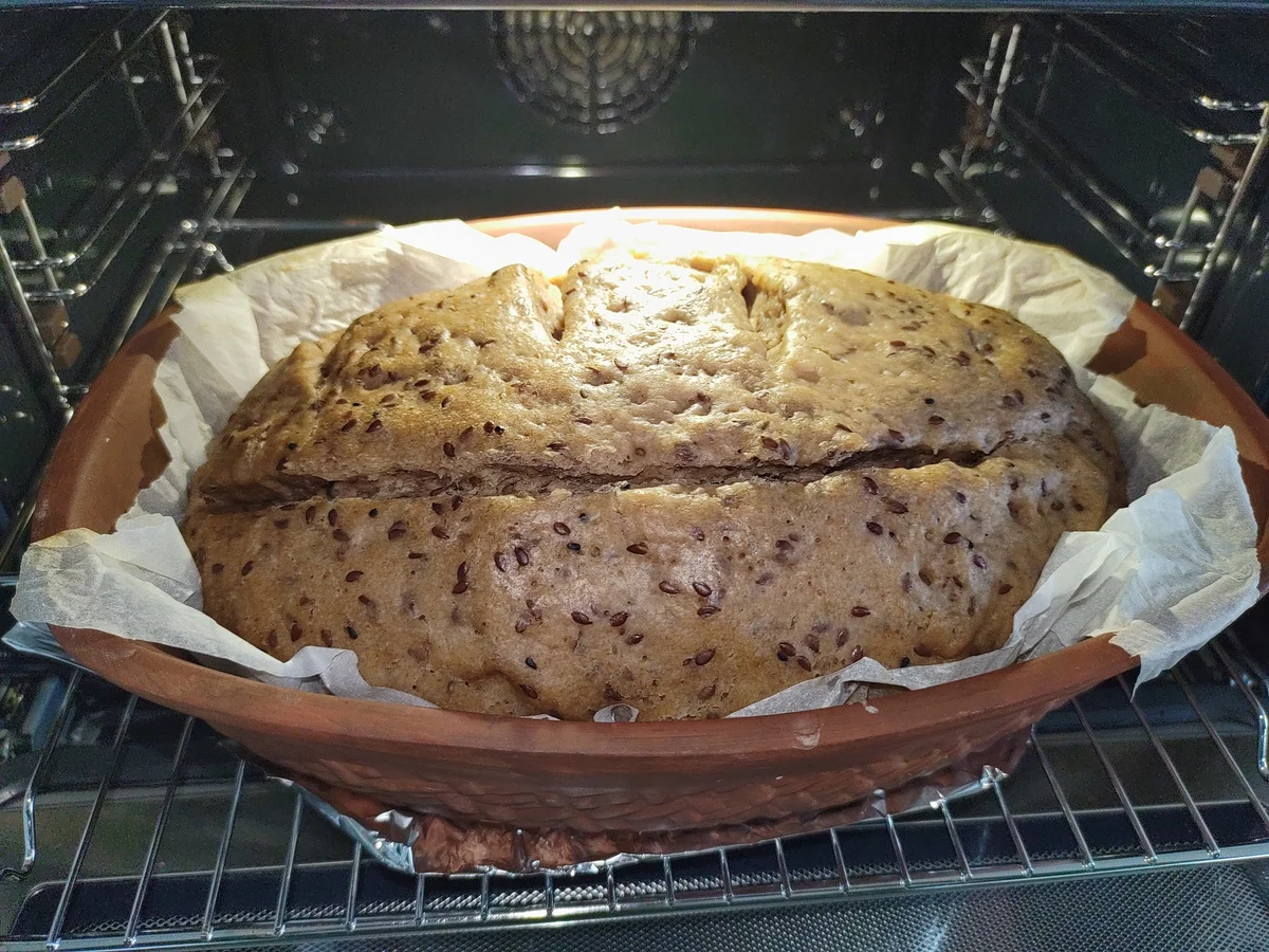 Mischbrot aus dem Römertopf II - Rezept - Bild Nr. 16350