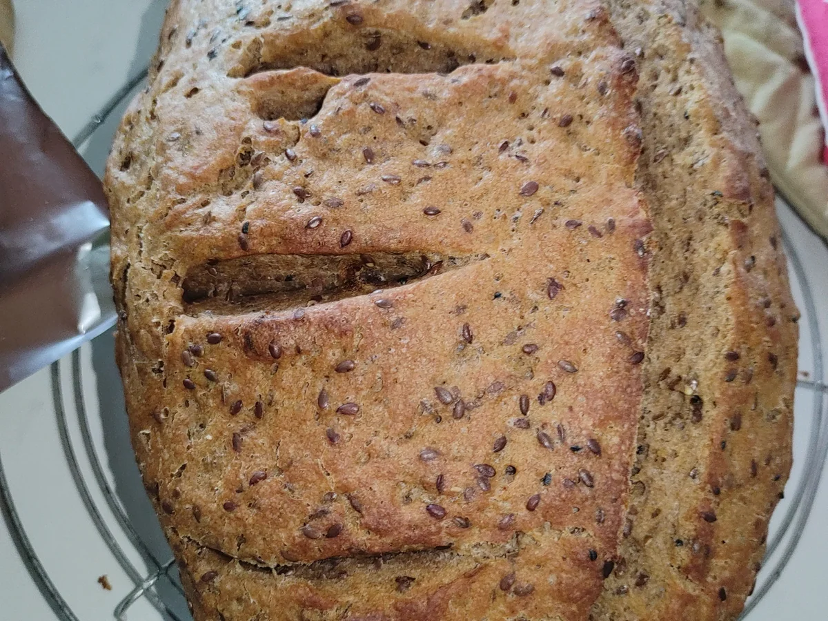 Mischbrot aus dem Römertopf II - Rezept - Bild Nr. 16352