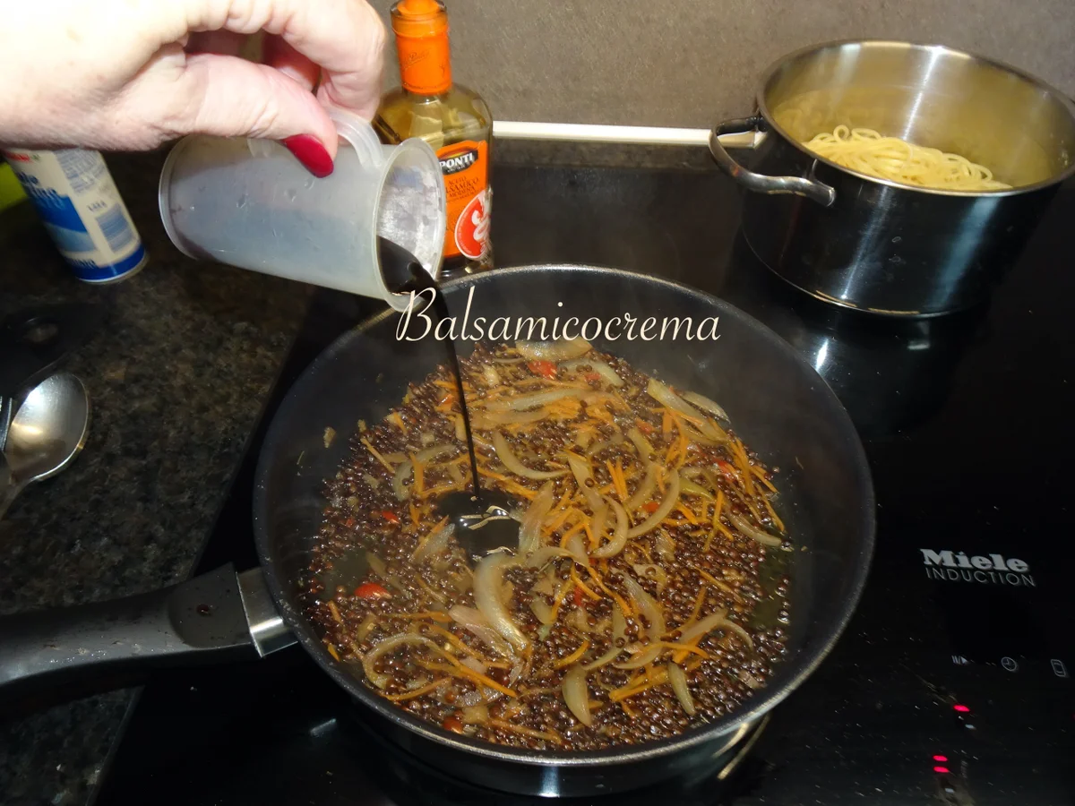 Pasta mit Balsamicolinsen - Rezept - Bild Nr. 16352