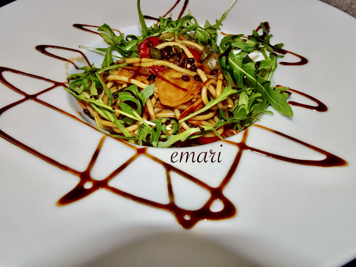 Pasta mit Balsamicolinsen - Rezept - Bild Nr. 16360