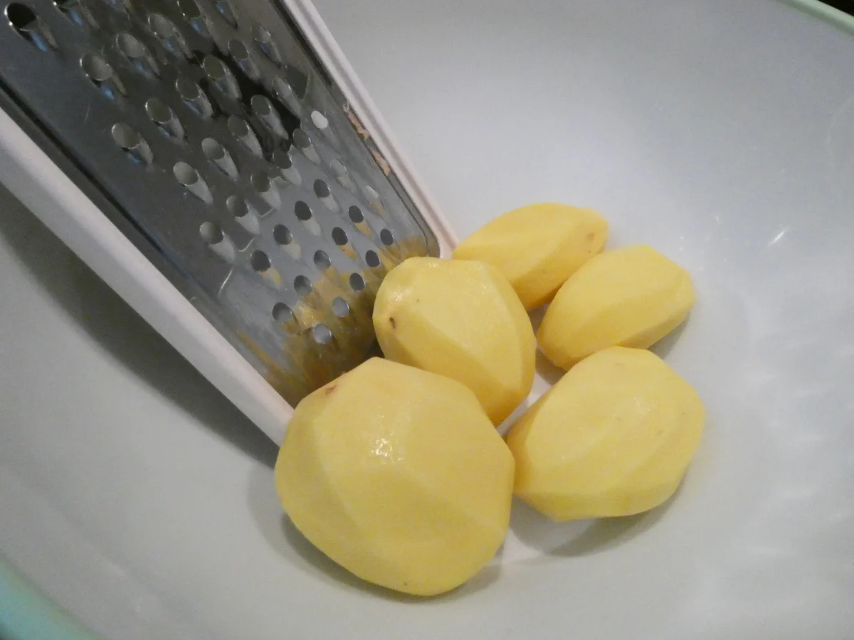 Rezept: Kartoffel-Kürbis-Rösti im Ofen Bild Nr. 16349 Kartoffel-Kürbis-Rösti im Ofen - Rezept - Bild Nr. 16349