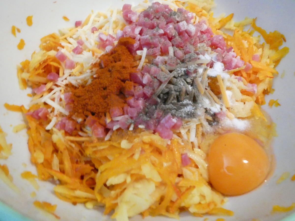 Kartoffel Kürbis Rösti im Ofen - von Sheeva1960