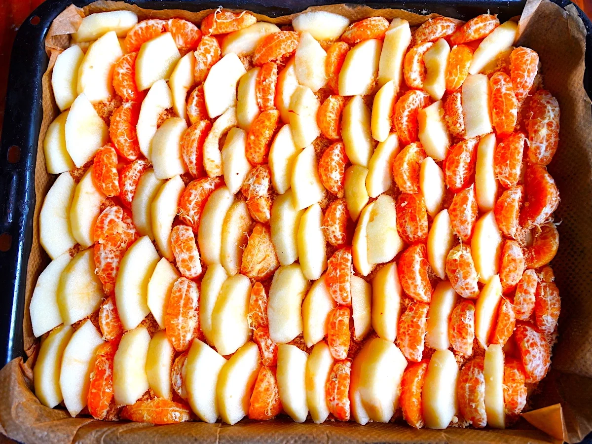 Apfel-Mandarinenkuchen mit Streusel alla Delicio - Rezept - Bild Nr. 16361