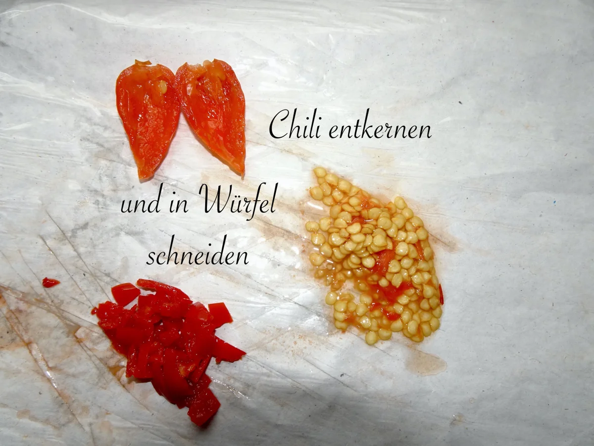 Glasiertes Welsfilet im Rucola Salatbett - Rezept - Bild Nr. 5