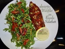 Rezept: Glasiertes Welsfilet im Rucola Salatbett Bild Nr. 16365 Glasiertes Welsfilet im Rucola Salatbett - Rezept - Bild Nr. 16365