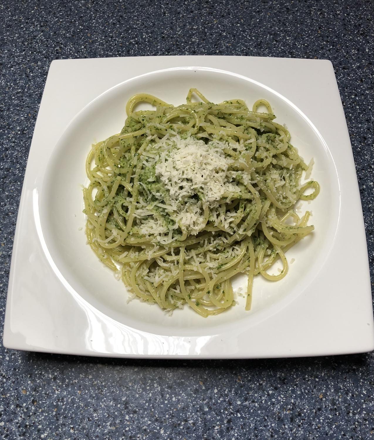 Spaghetti Mit Rucolapesto Rezept Mit Bild Kochbar De