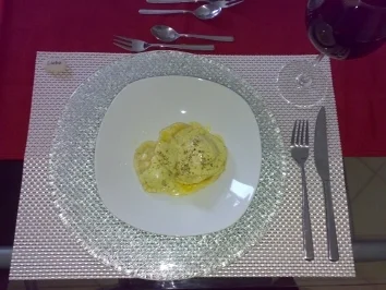 Ravioli mit Petersiliensoße - Rezept