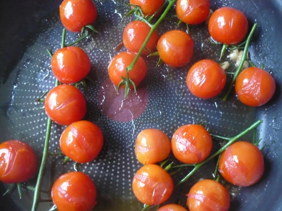 Lammlachse mit karamellisierten Tomaten - einfach - von rollimops