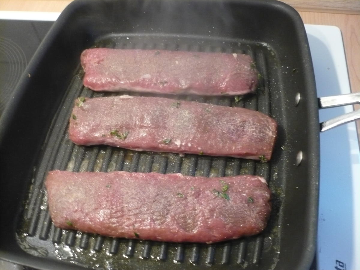 Lammlachse mit karamellisierten Tomaten - einfach - von rollimops