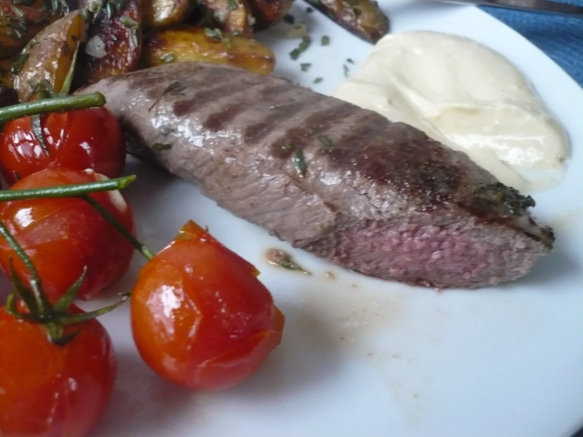 Lammlachse mit karamellisierten Tomaten - Rezept - Bild Nr. 7