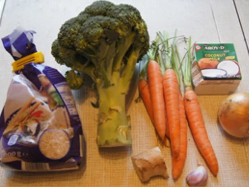 Rezept: Brokkoli-Möhren-Curry mit gelben Basmatireis Bild Nr. 16388 Brokkoli-Möhren-Curry mit gelben Basmatireis - Rezept - Bild Nr. 16388