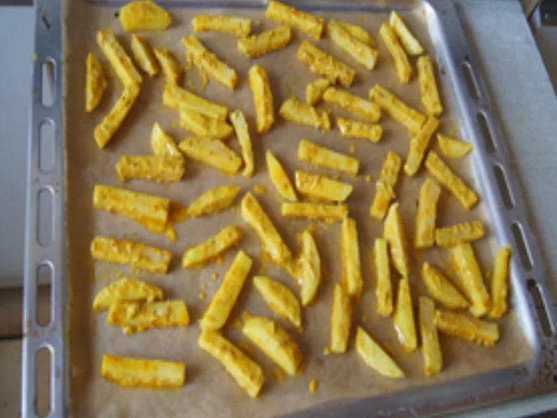 Rezept: Alaska-Seelachsfilet mit Kohlrabi-Pommes und Remoulade Bild Nr. 8 Alaska-Seelachsfilet mit Kohlrabi-Pommes und Remoulade - Rezept - Bild Nr. 8