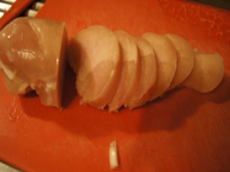 Hähnchen mit Gemüse süß-sauer und gelber Basmatireis - Rezept - Bild Nr. 16389