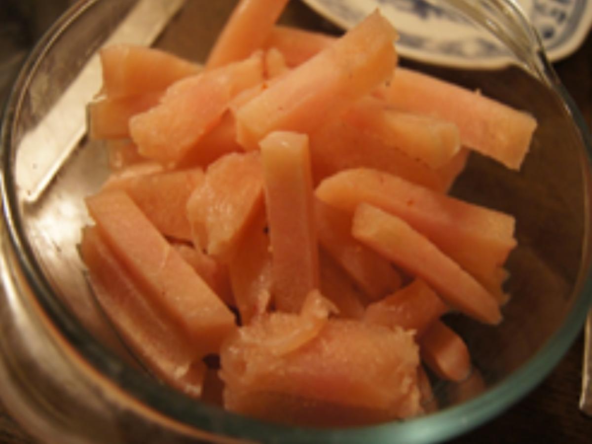 Hähnchen mit Gemüse süß-sauer und gelber Basmatireis - Rezept - kochbar.de