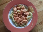 Hähnchenbrustfilet in Tomaten-Käse-Soße - Rezept