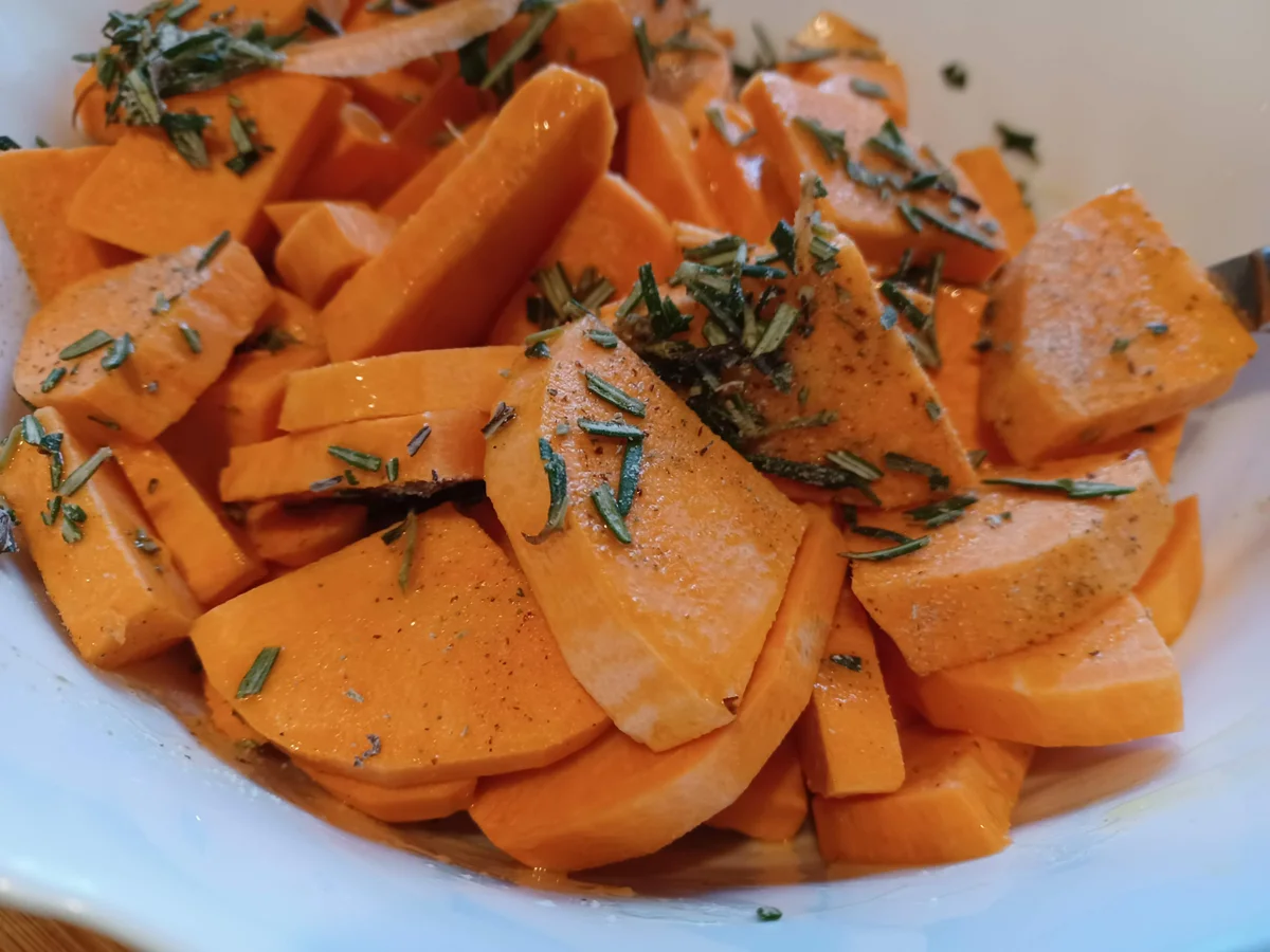 Schweinefilet mit Süßkartoffeln - Rezept - Bild Nr. 16392