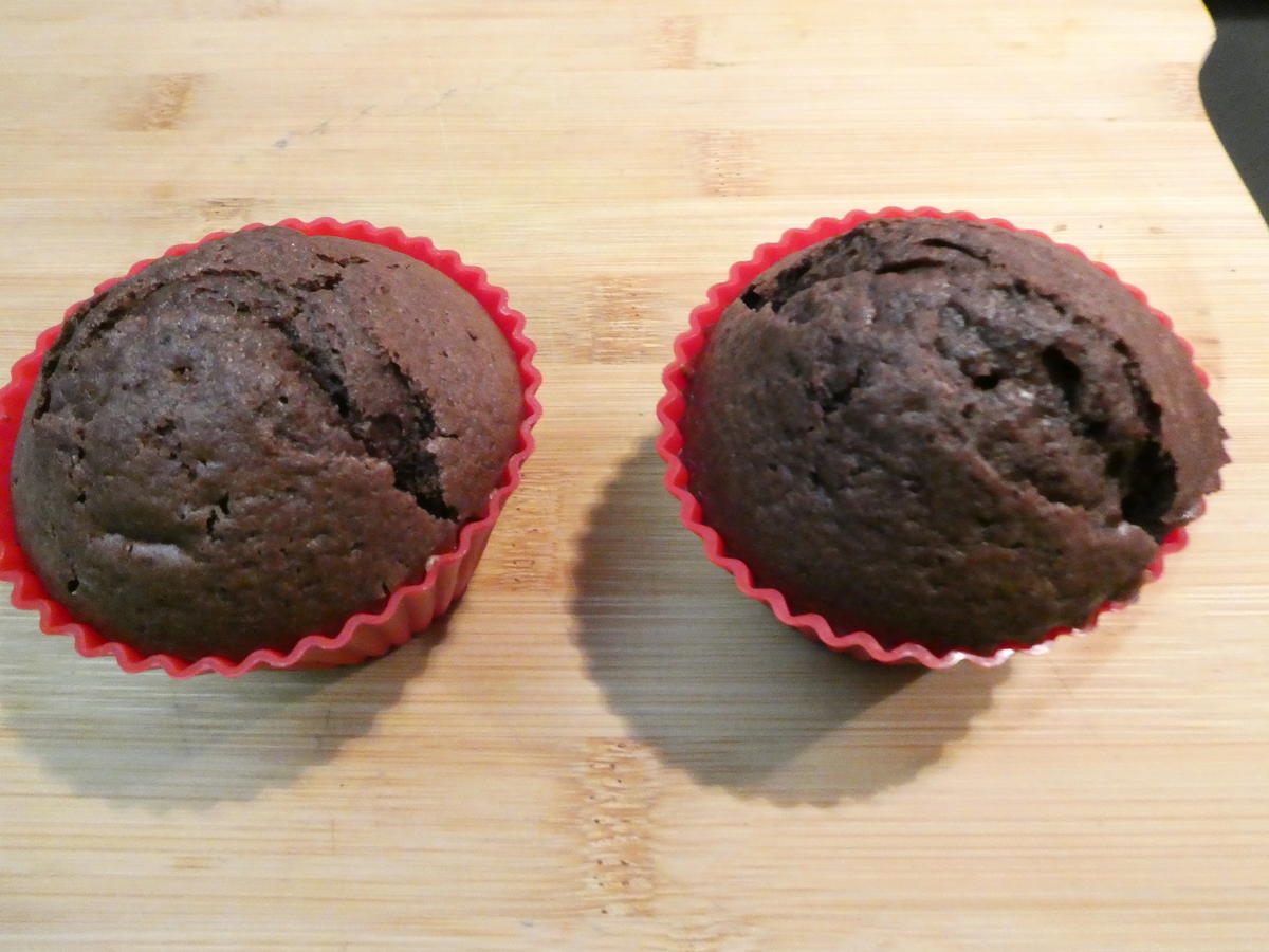 Schokoladen-Kirsch-Muffins - Rezept mit Bild - kochbar.de