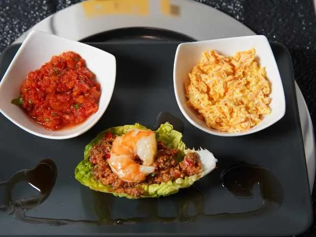 Havuc meze mit  Aci ezme und Kisir - Rezept - Bild Nr. 2