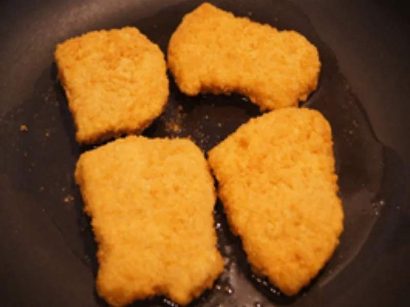 Mini-Knusper-Schnitzel mit Honig-Sahne-Möhren und Kartoffelstampf - Rezept - Bild Nr. 4