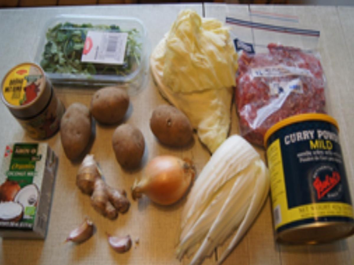 Hackfleisch-Gemüse-Curry - Rezept - Bild Nr. 16388