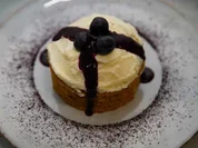 Pumpkin Pie mit Heidelbeersauce - Rezept - Bild Nr. 2