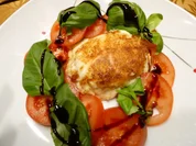 Gebackener Mozzarella auf Tomaten - Rezept - Bild Nr. 16402