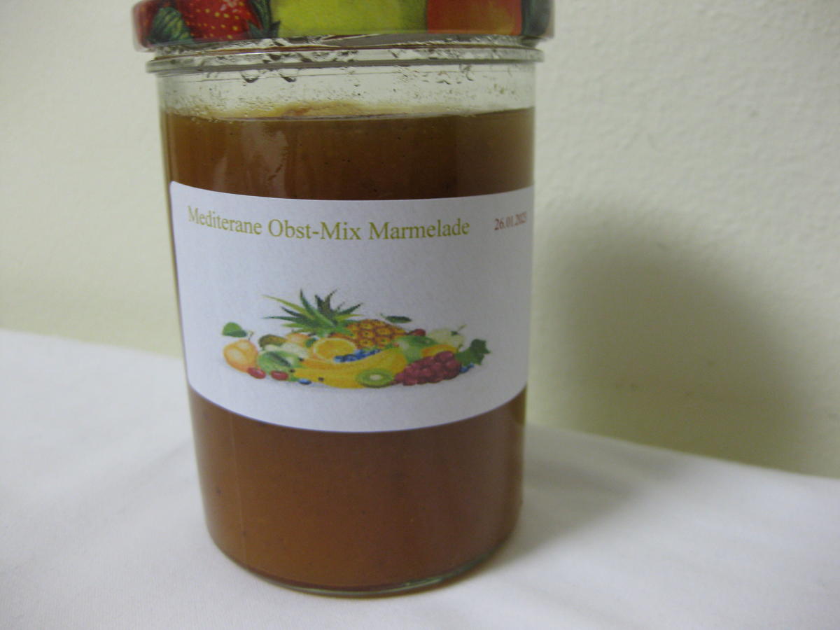 Exotische Obst Mix Marmelade - einfach - von eagle-Peter