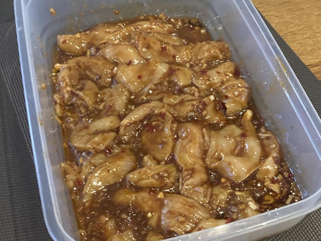Saté Spieße mit scharfer asiatischer Sauce - einfach - von foodporn09