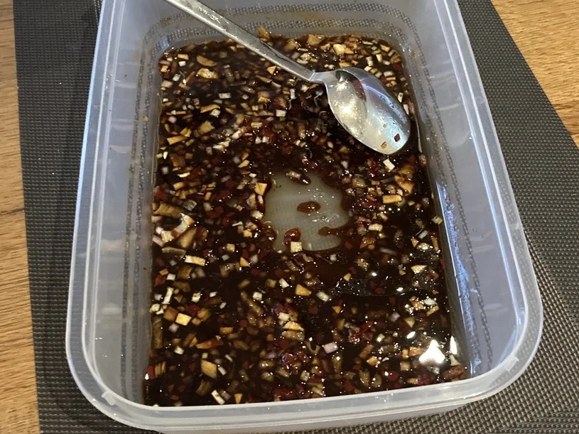 Rezept: Saté-Spieße mit scharfer asiatischer Sauce Bild Nr. 16407 Saté-Spieße mit scharfer asiatischer Sauce - Rezept - Bild Nr. 16407